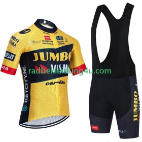 Set Kurzarmtrikot + Trägerhose Jumbo Visma 2023